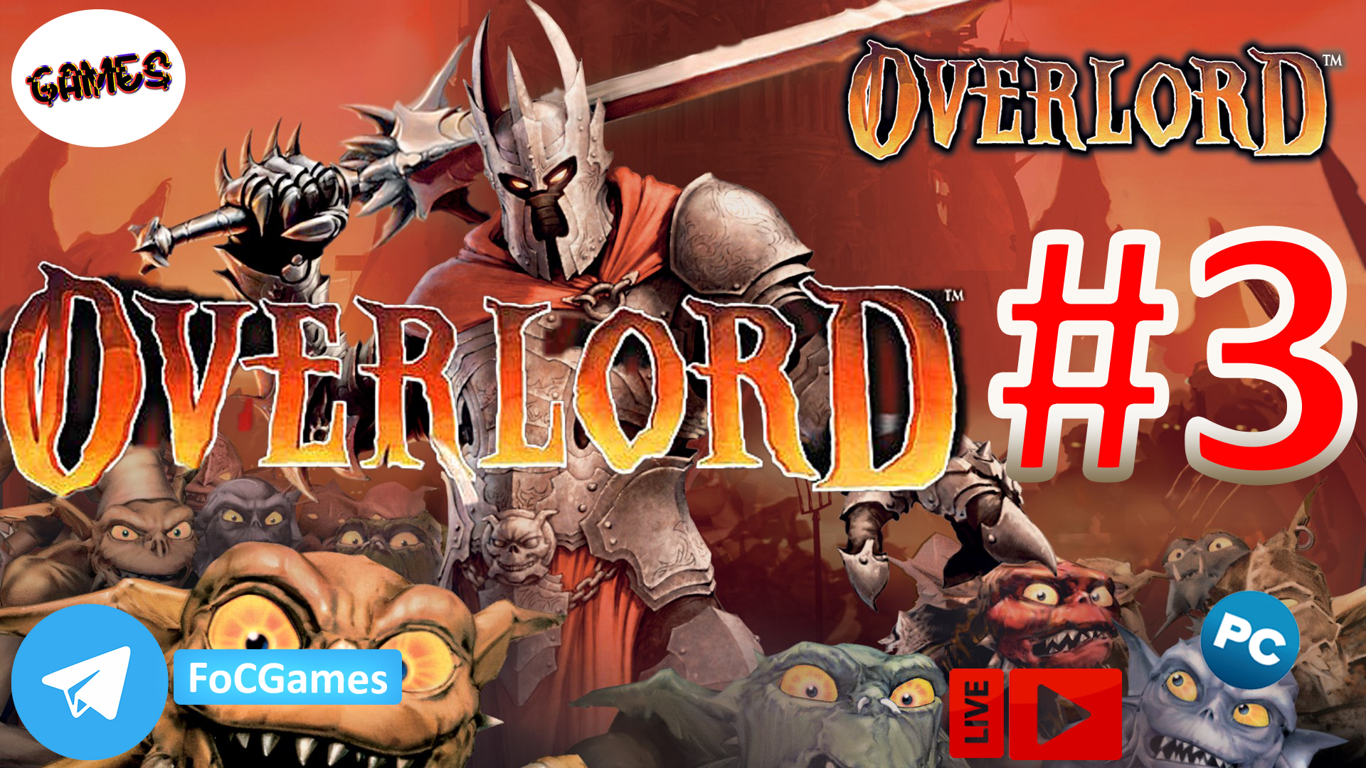 Overlord ➤ Полное прохождение #3 ➤ Оверлорд ➤ ПК ➤ Игрофильм ➤ Русские  субтитры ➤FoC Games