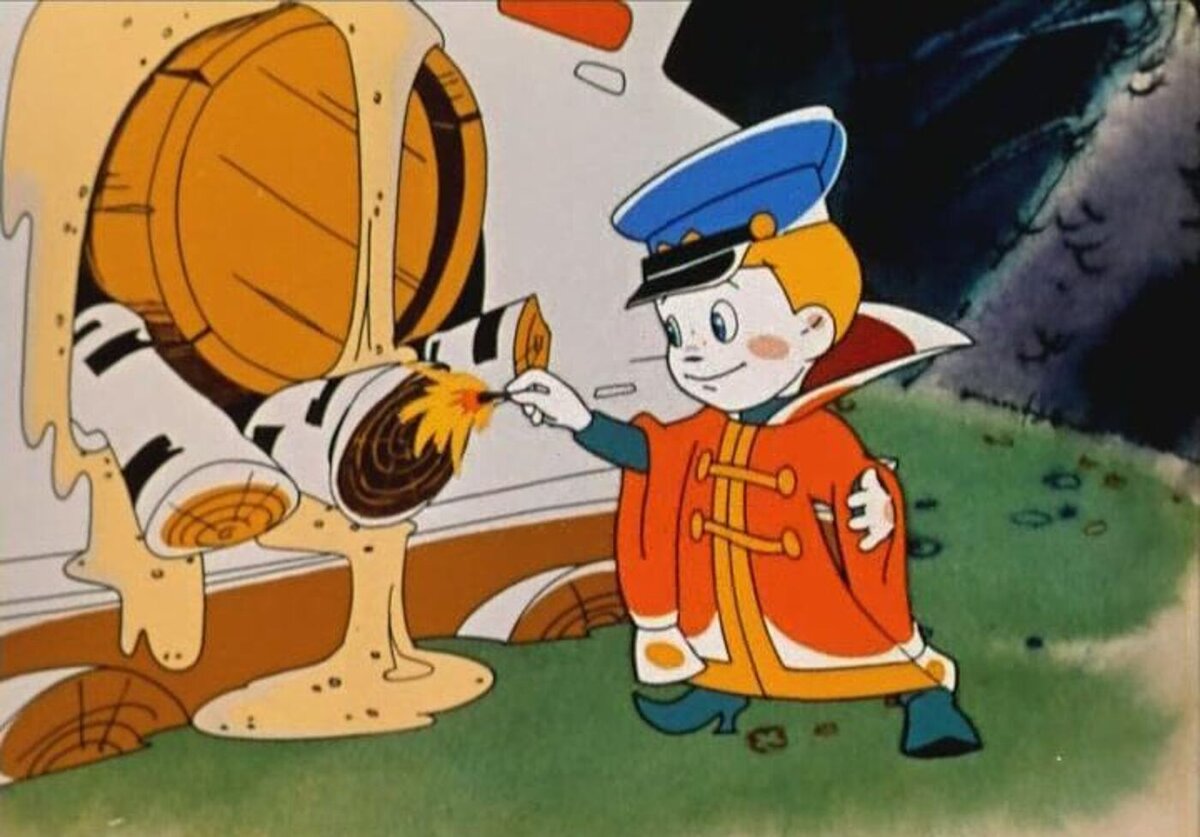 "И таак сойдет!" Вовка  (из мульфильма "Вовка в тридевятом царстве")