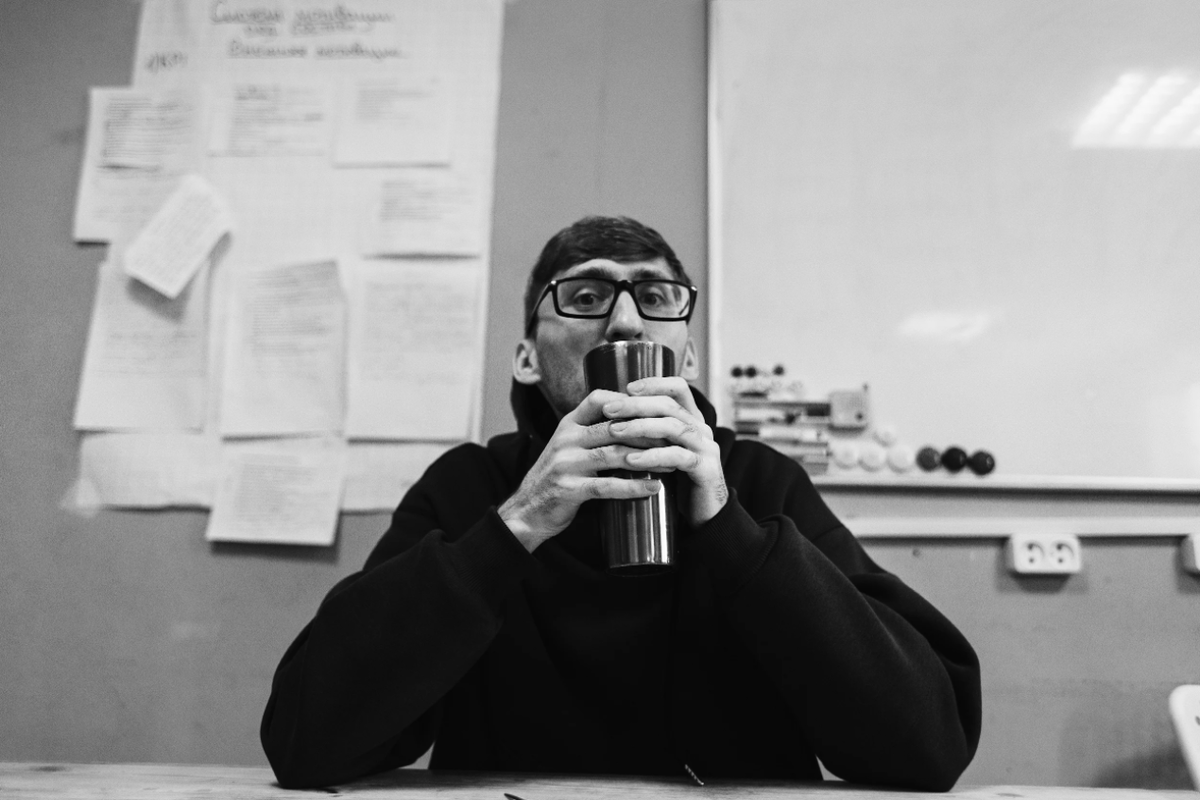 Принимаем экзамен у вожатых в лагере Нечайка. 