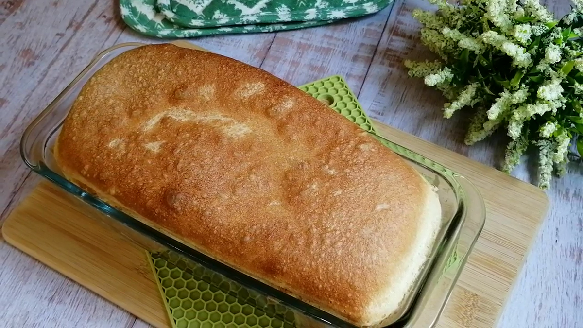 Самый быстрый рецепт вкуснейшего хлеба. Без замеса из жидкого теста.  Готовлю по этому рецепту уже много лет | ГОТОВИМ очень ВКУСНО | Дзен