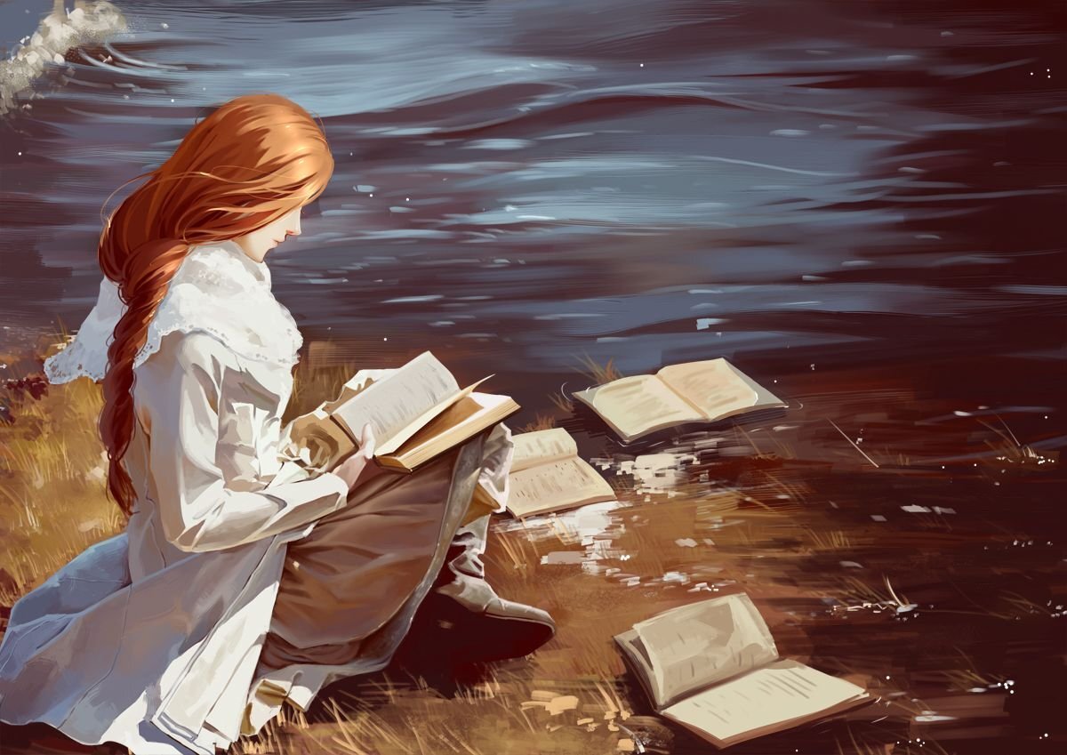 Сказка размышления. Девушка с книгой в руках. Девушка с книжкой арт. Девушка с книгой арт. Красивые арты с книгами.