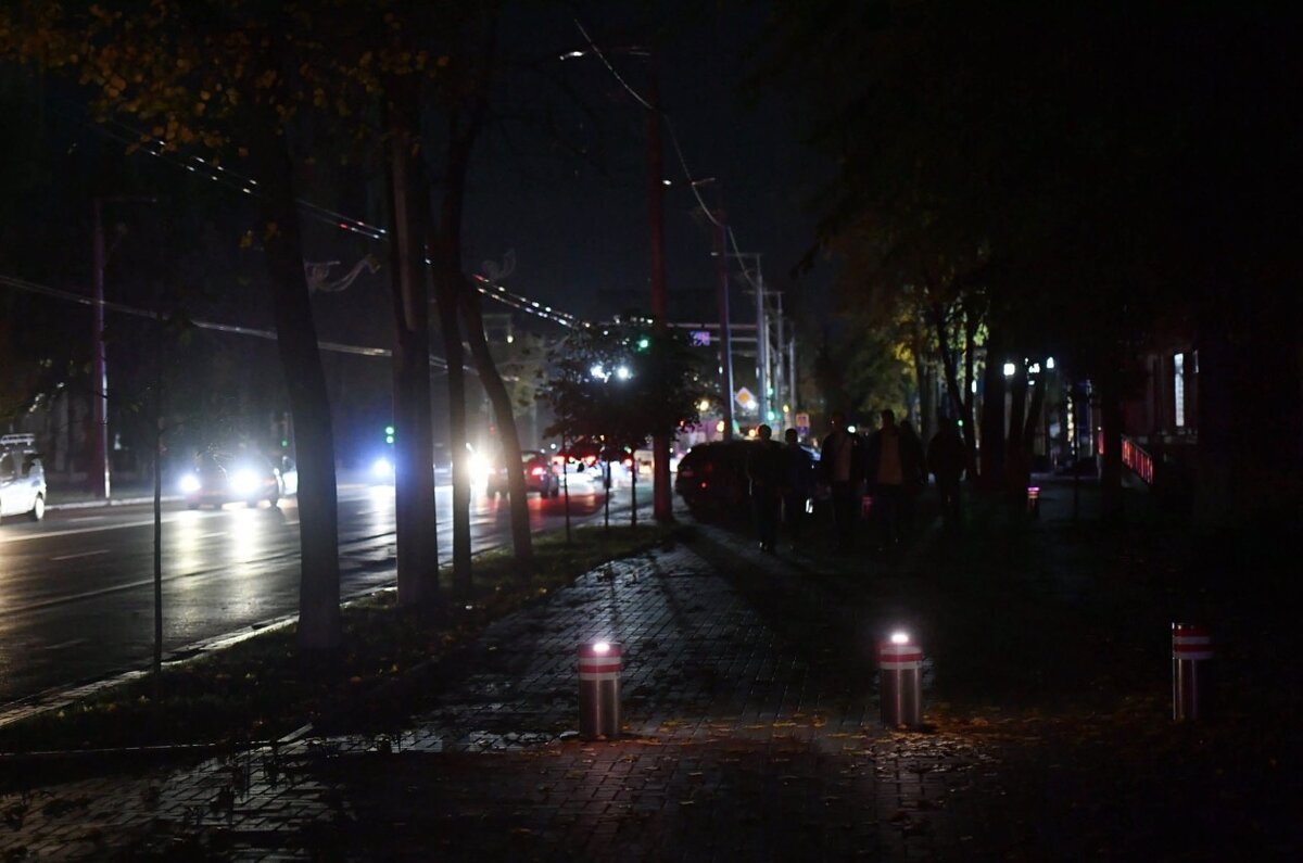 Молдавия осталась без света и воды из-за того, что были повреждённым объекты энергосистемы Украины