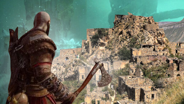 Коллаж © LIFE. Фото © God of War: Ragnarök, © ТАСС / Валерий Шарифулин