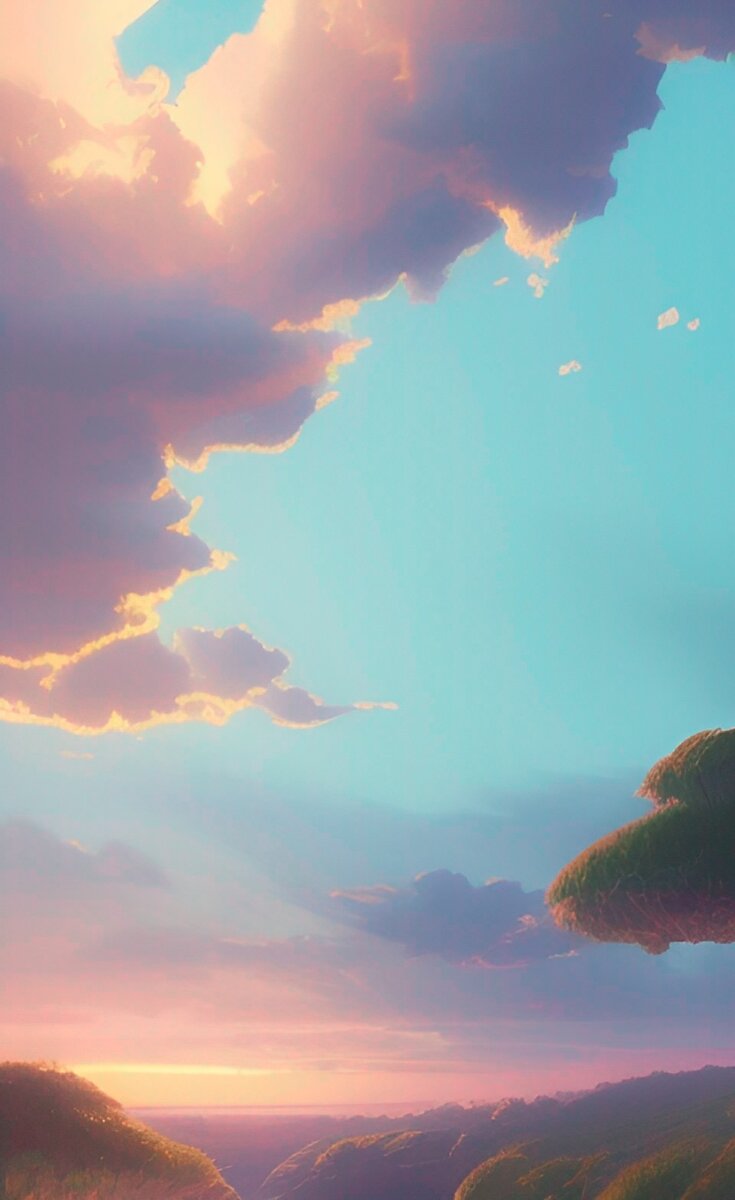 Обои на телефон созданные Ай и Искусственным Интеллектом