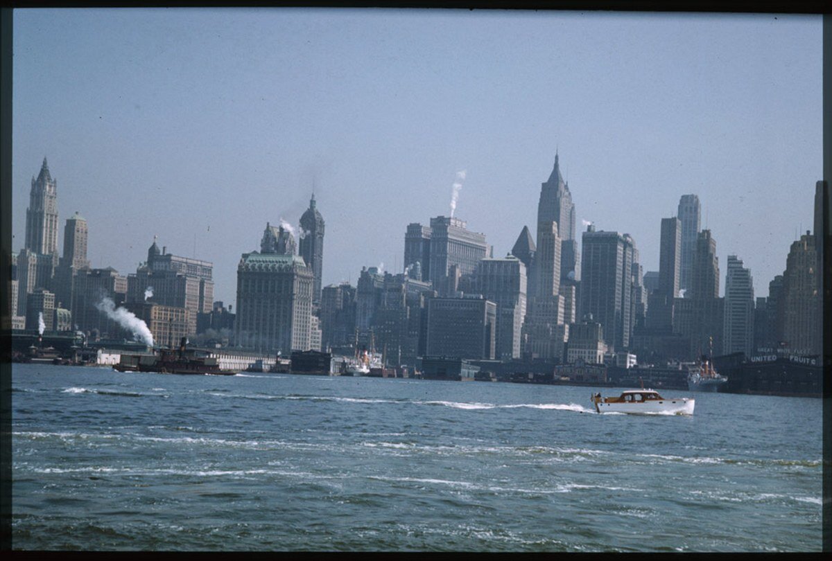 Нью-Йорк Манхэттен 1990 год