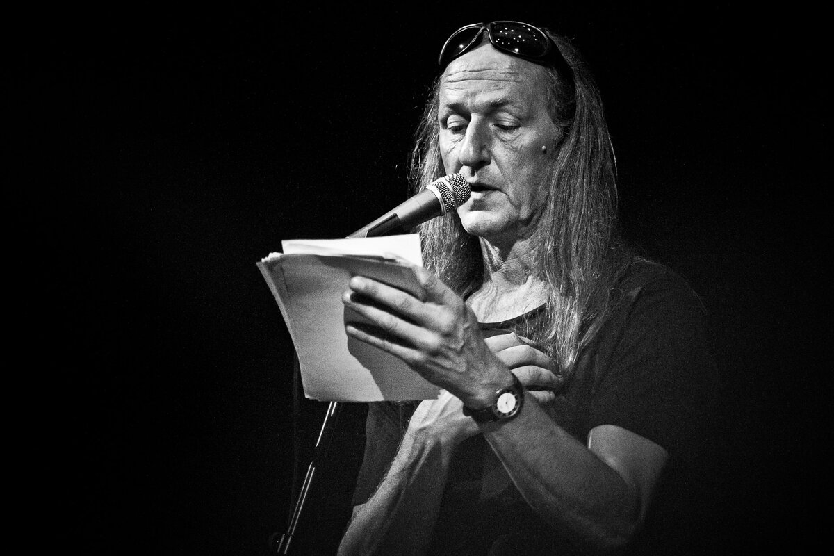И.Г. Крховский на "Месяце авторского чтения". Съемка: David Konečný