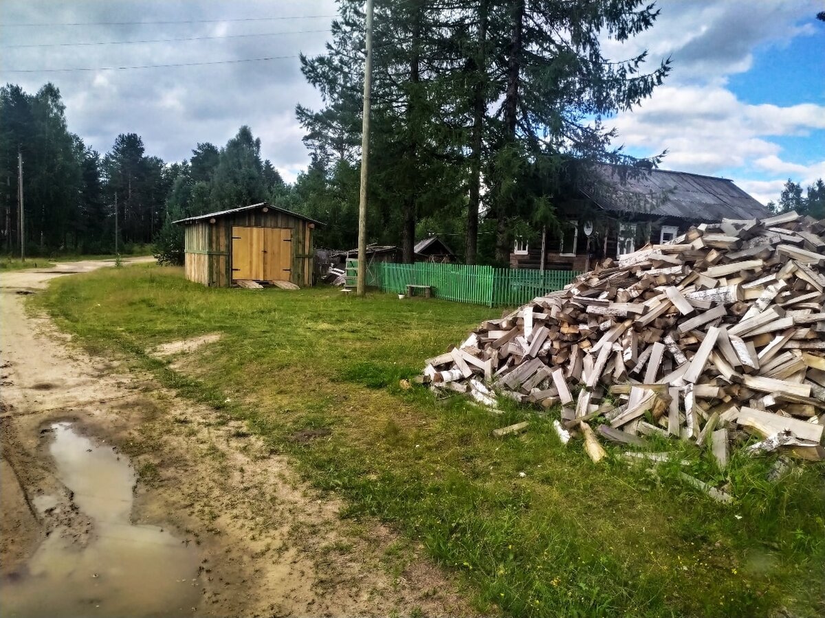 Разведка полузаброшенных деревень Вологодчины, неподалеку от нашего дома