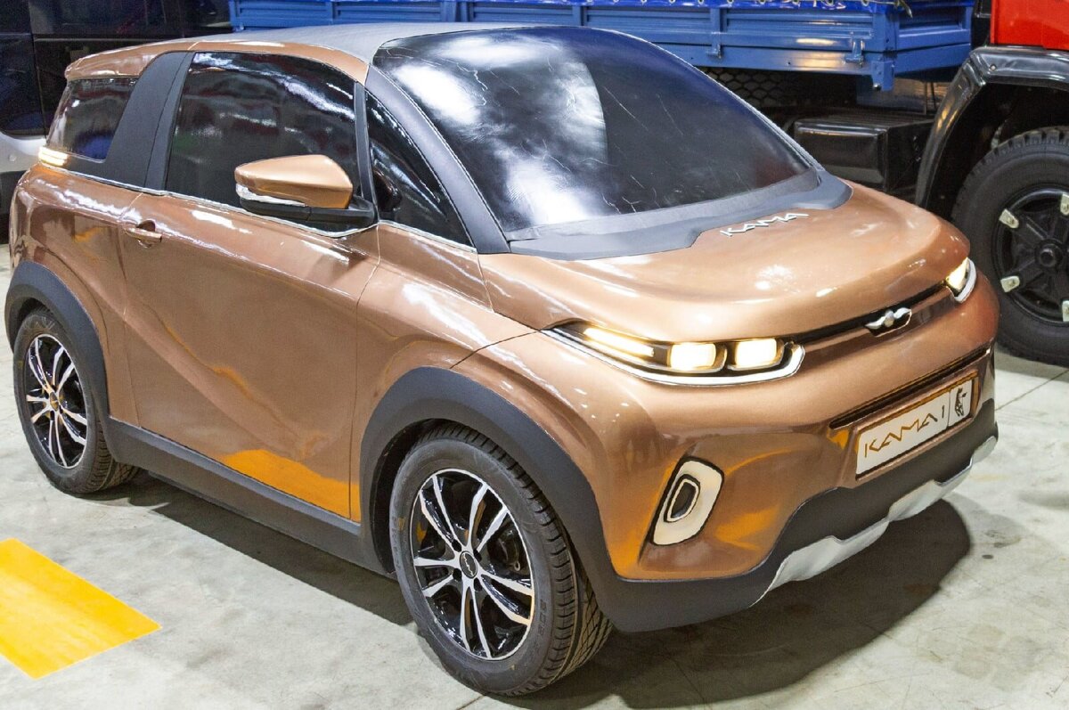 Электромобиль КАМАЗ, фото с  официальной  страницы завода