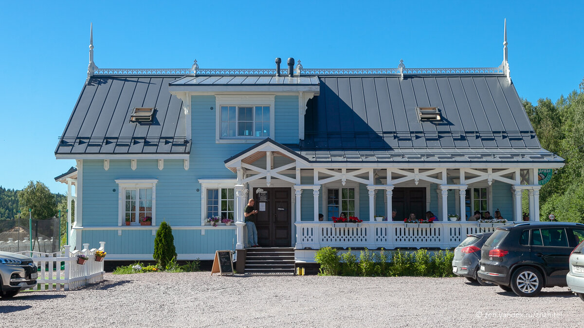 Кафе находится в домике в скандинавском стиле