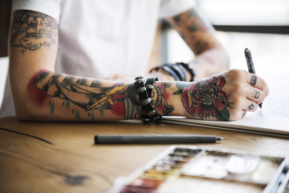Татуировки творческих людей