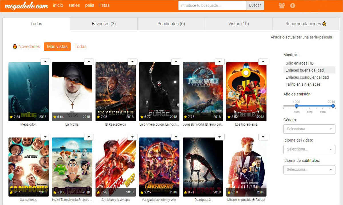 *Для просмотра фильмов на сайте нужна предварительная регистрация 