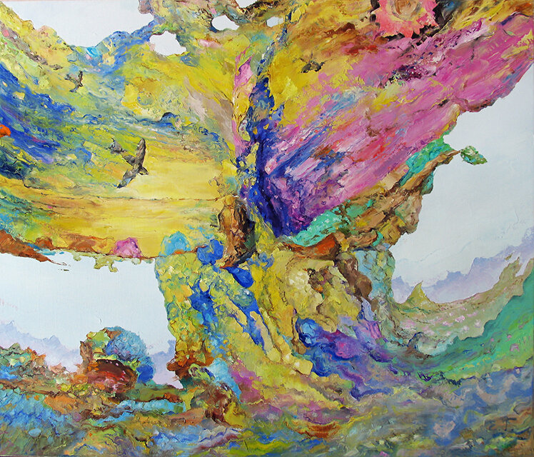 Евгений Гусельников "Утро". Холст, масло. 85х100 см