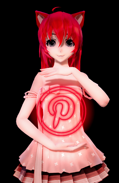 Модель из программы ММД. Все, что я нашла для этой модели, то есть: одежда, прическа и аксессуары, были найдены на пинтересте.