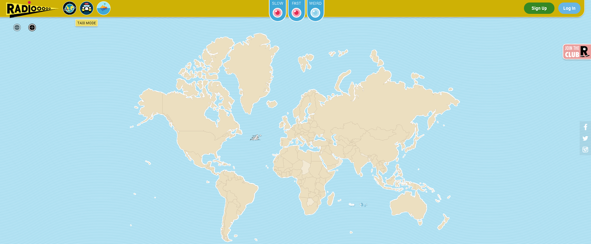 Карта мира. Просто выберите страну и заиграет музыка.
