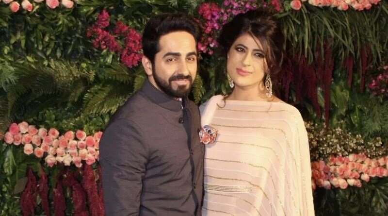 Аюшман Кхурана с женой Тахирой. Фото - https://clck.ru/RzA95