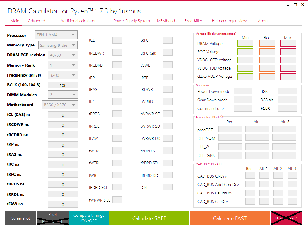 Изучаем калькулятор для настройки памяти на AMD Ryzen. DRAM Calculator for  Ryzen by 1usmus | i2HARD.RU | Дзен