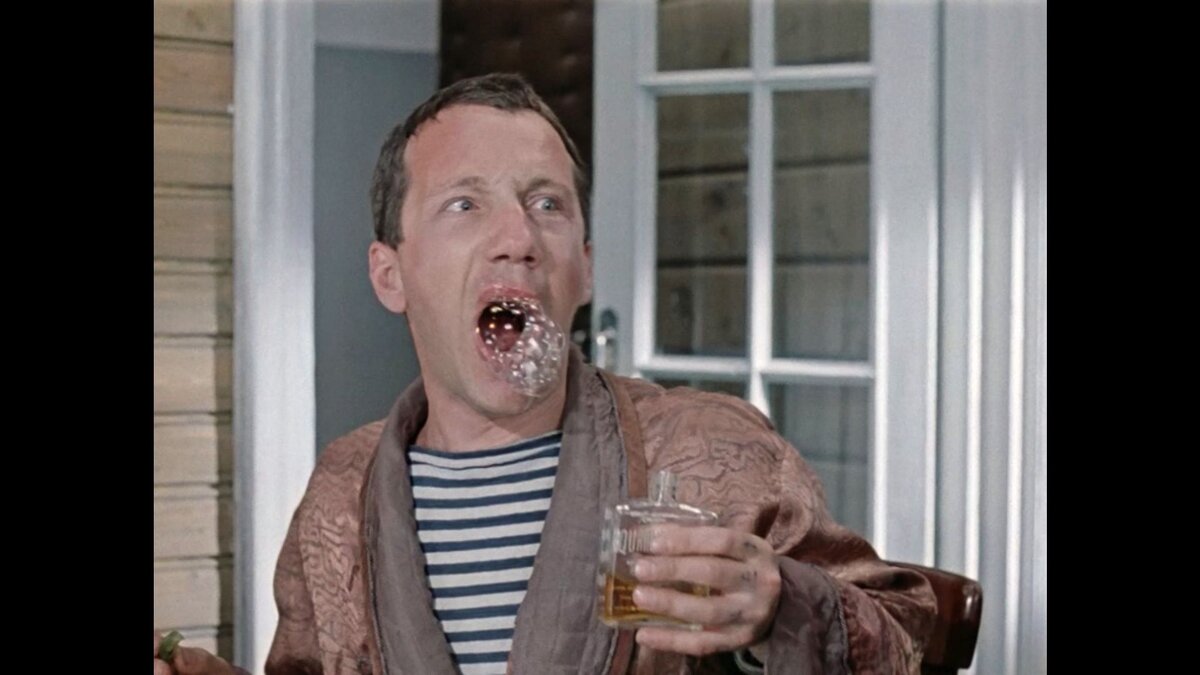 Кадр из фильма "Джентльмены удачи"