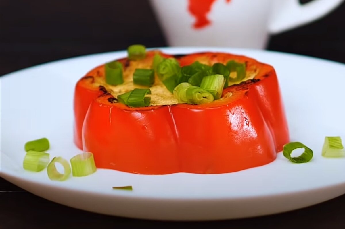 Запеченный перец фото