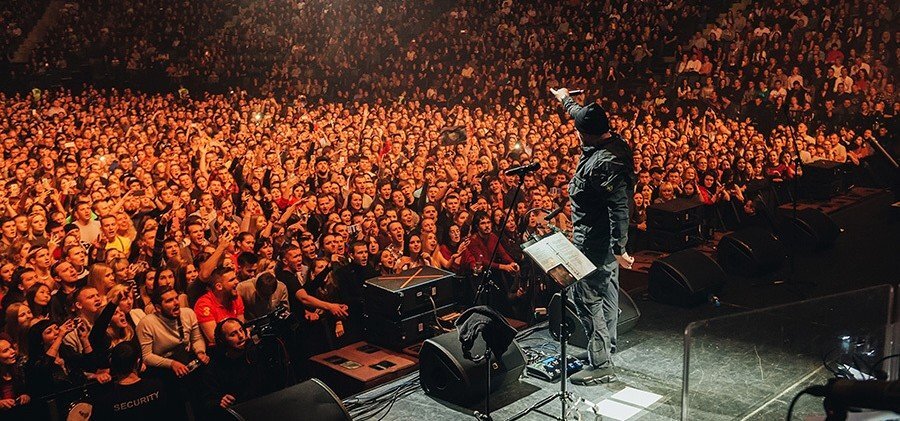 концерт Басты на Ростов арене