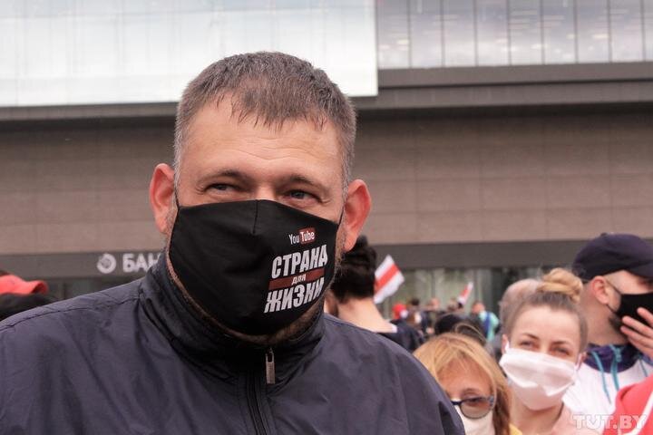 Сергей Тихановский. Фото: Анжелика Василевская, TUT.BY