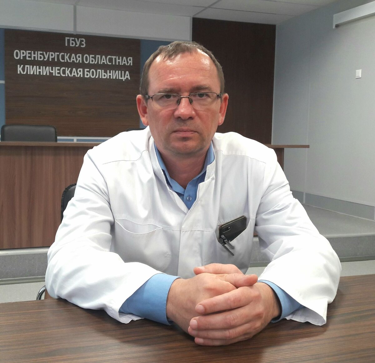 Оренбургский доктор Александр Андреев. Фото Инны Ломанцовой.