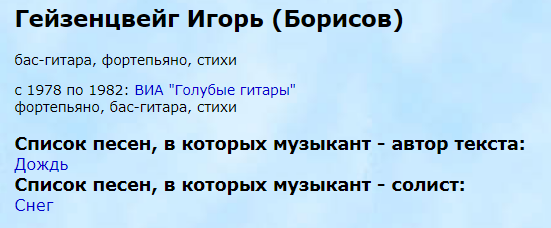 Скрин с сайта http://ensembles.ru/musician/borisov_igor