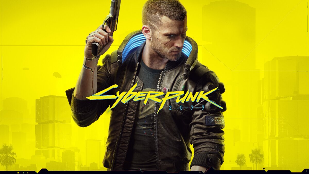 Официальный постер Cyberpunk 2077 от CD Project RED