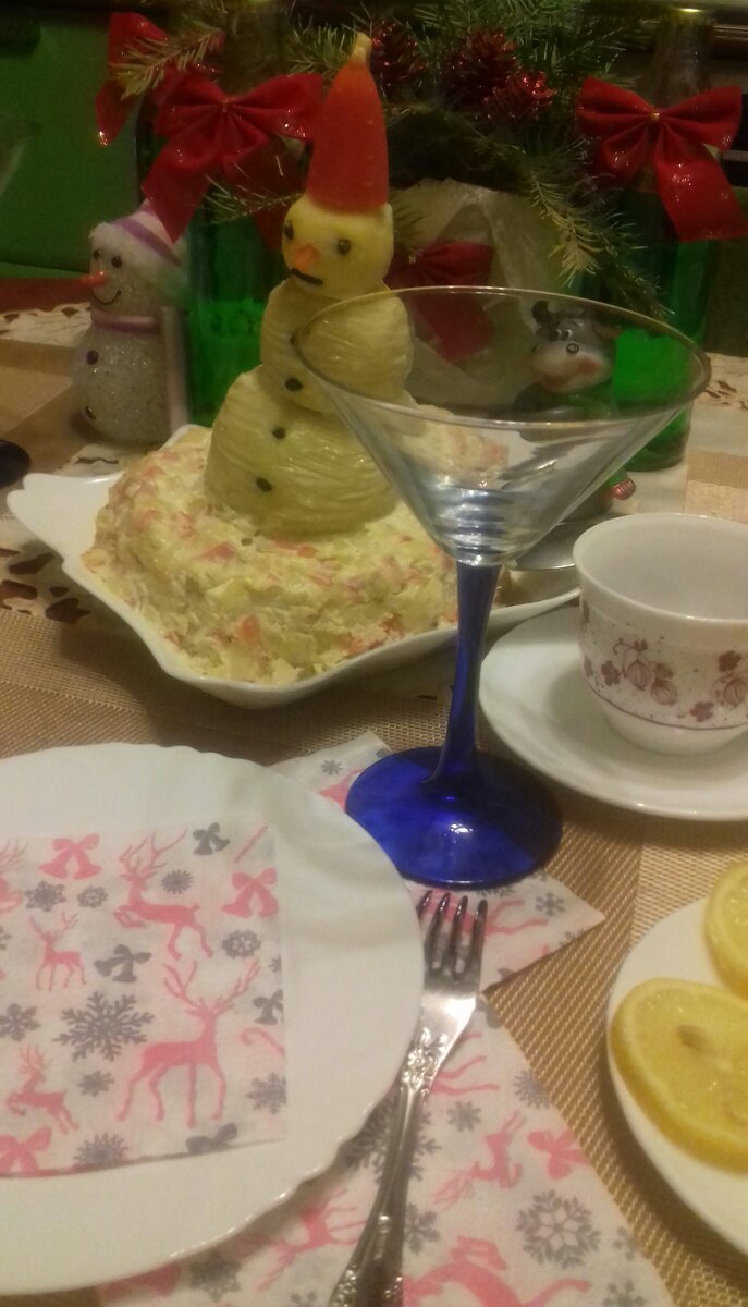 Такой салат станет самым главным украшением праздничного стола!!!