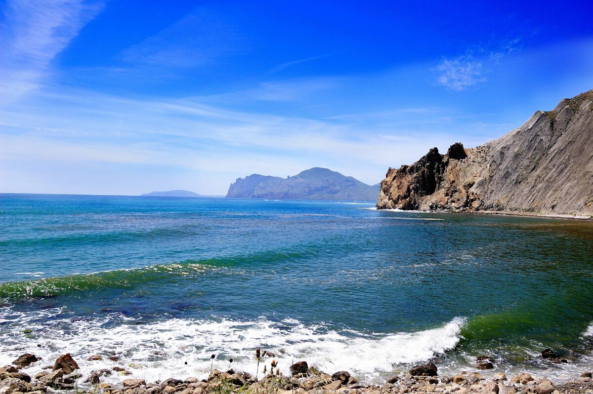 Море, скалы, природа, путешествие, здоровье, Крым