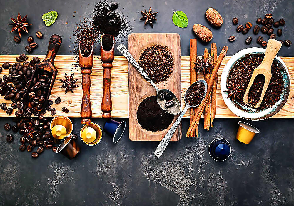 Зерна кофе содержат более 700 натуральных микроэлементов