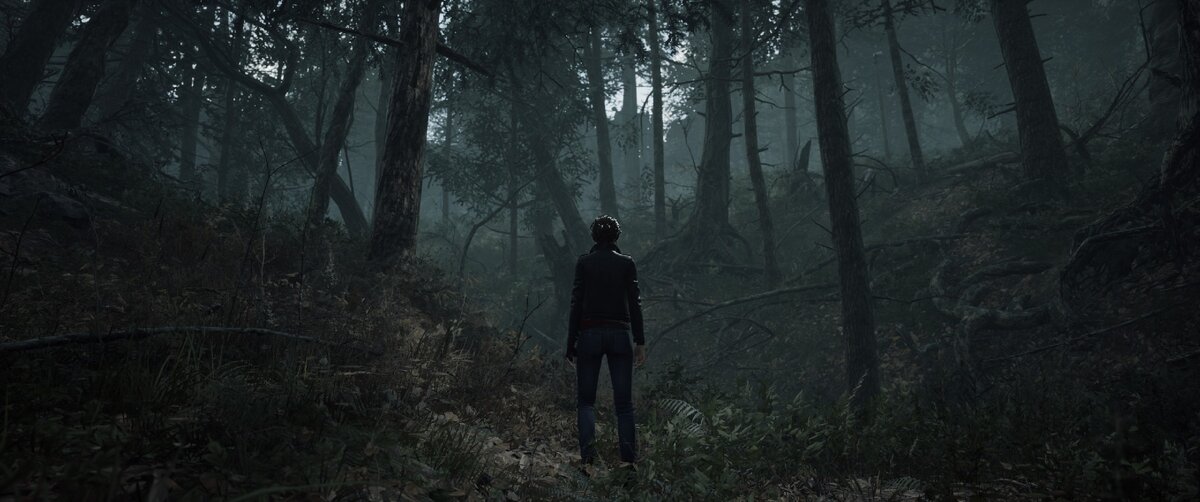 Визуальный облик леса в The Medium 