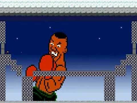 Первый босс игры - знаменитый боксёр Майк Тайсон