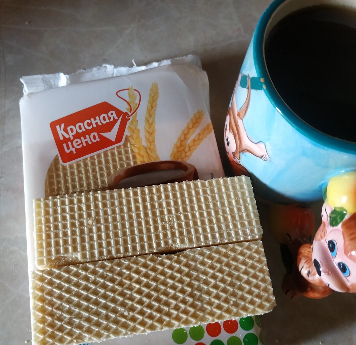 Завтрак.Авторское фото.