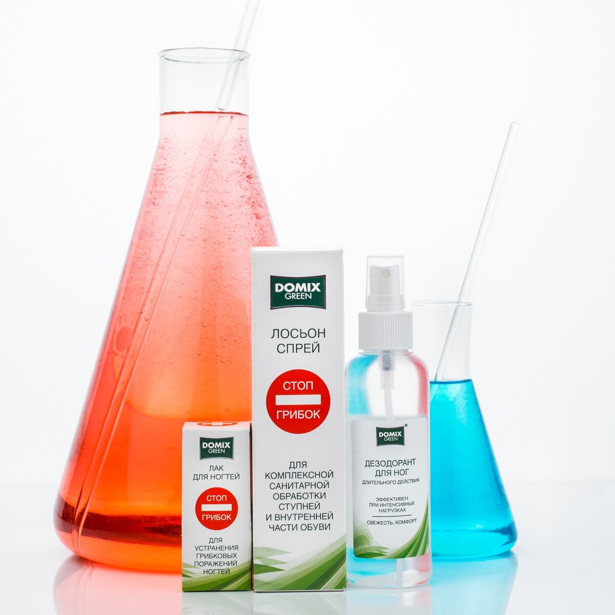 Средства «Стоп Грибок» от DOMIX GREEN - эффективная терапия и профилактика грибковых инфекций