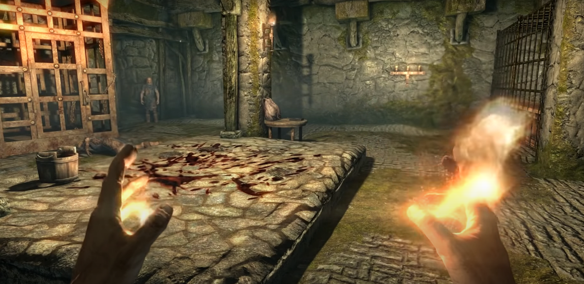 Сравнение большого и маленького огня.