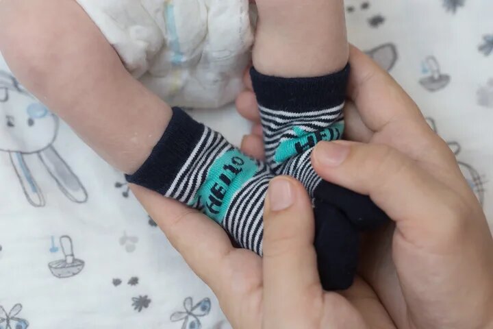 патронаж новорожденного на дому. фото из личного архива