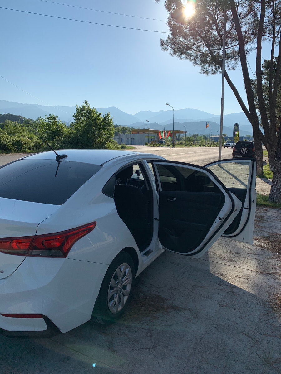 Первое фото в Абхазии 