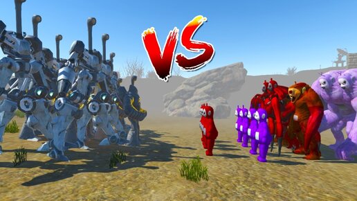 Слендипузики Vs Роботы - Убийцы !! - Slendytubbies 3 Multiplayer