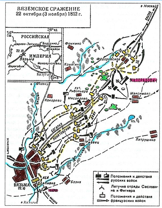 Главные битвы Наполеона Бонапарта. Сражение под Вязьмой ...