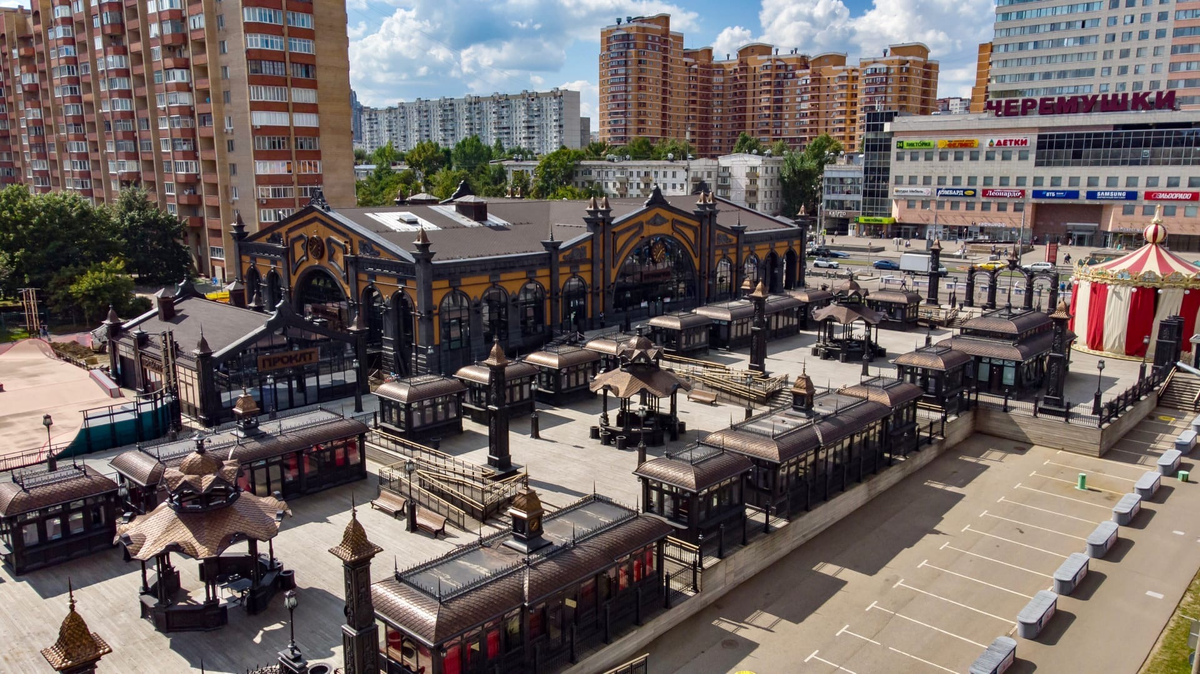 Торговля москвы. Новый Московский города.