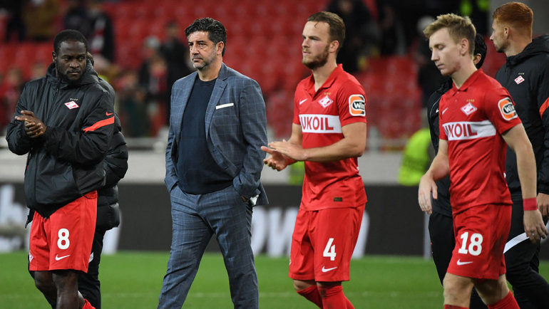 15 сентября. Москва. «Спартак» — «Легия» — 0:1. Фото AFP