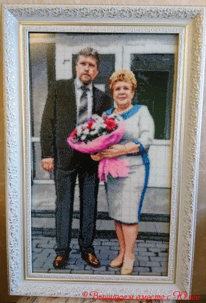 Готовая вышивка