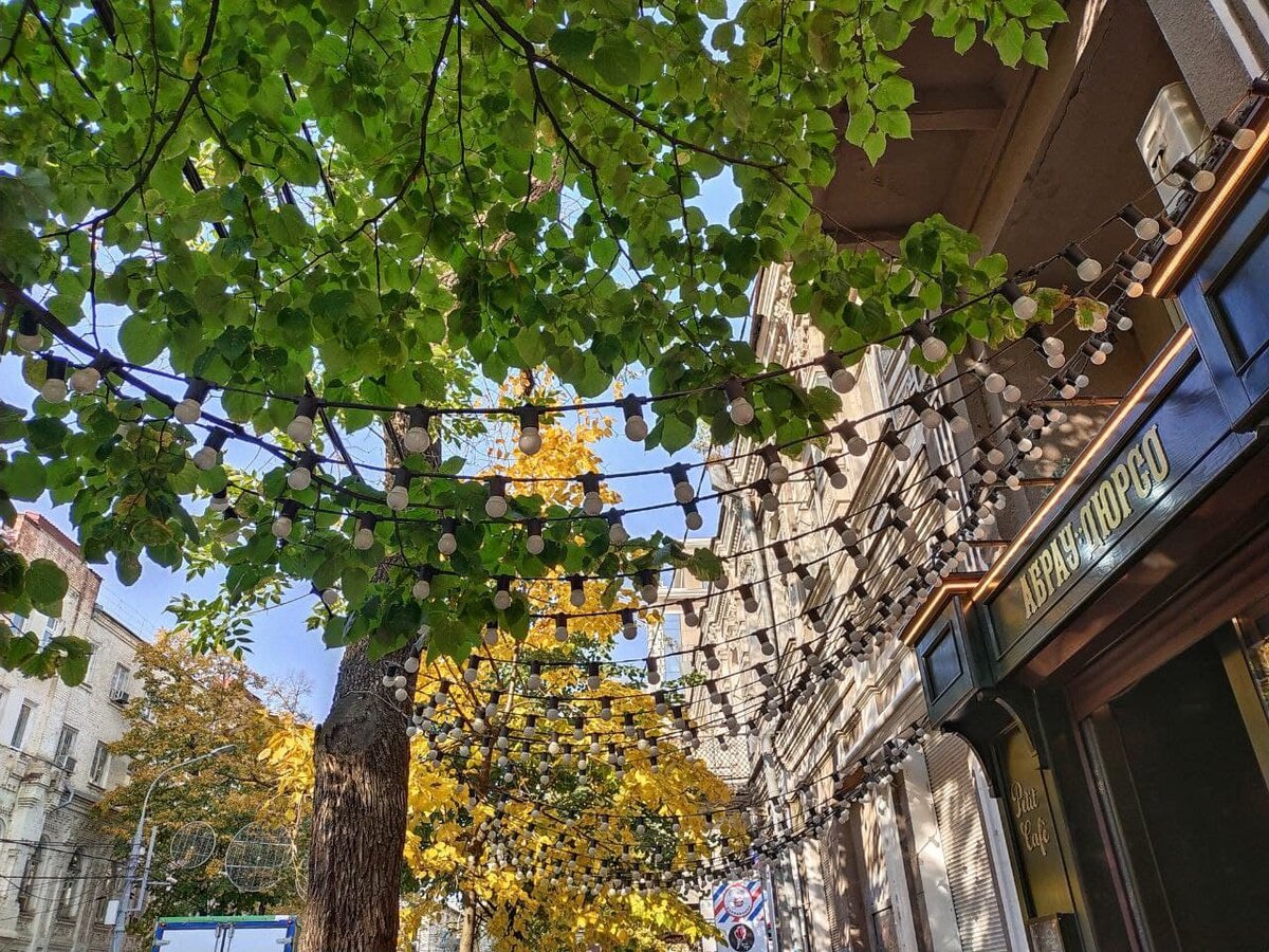 На Красной улице — главной и самой протяженной улице Краснодара.