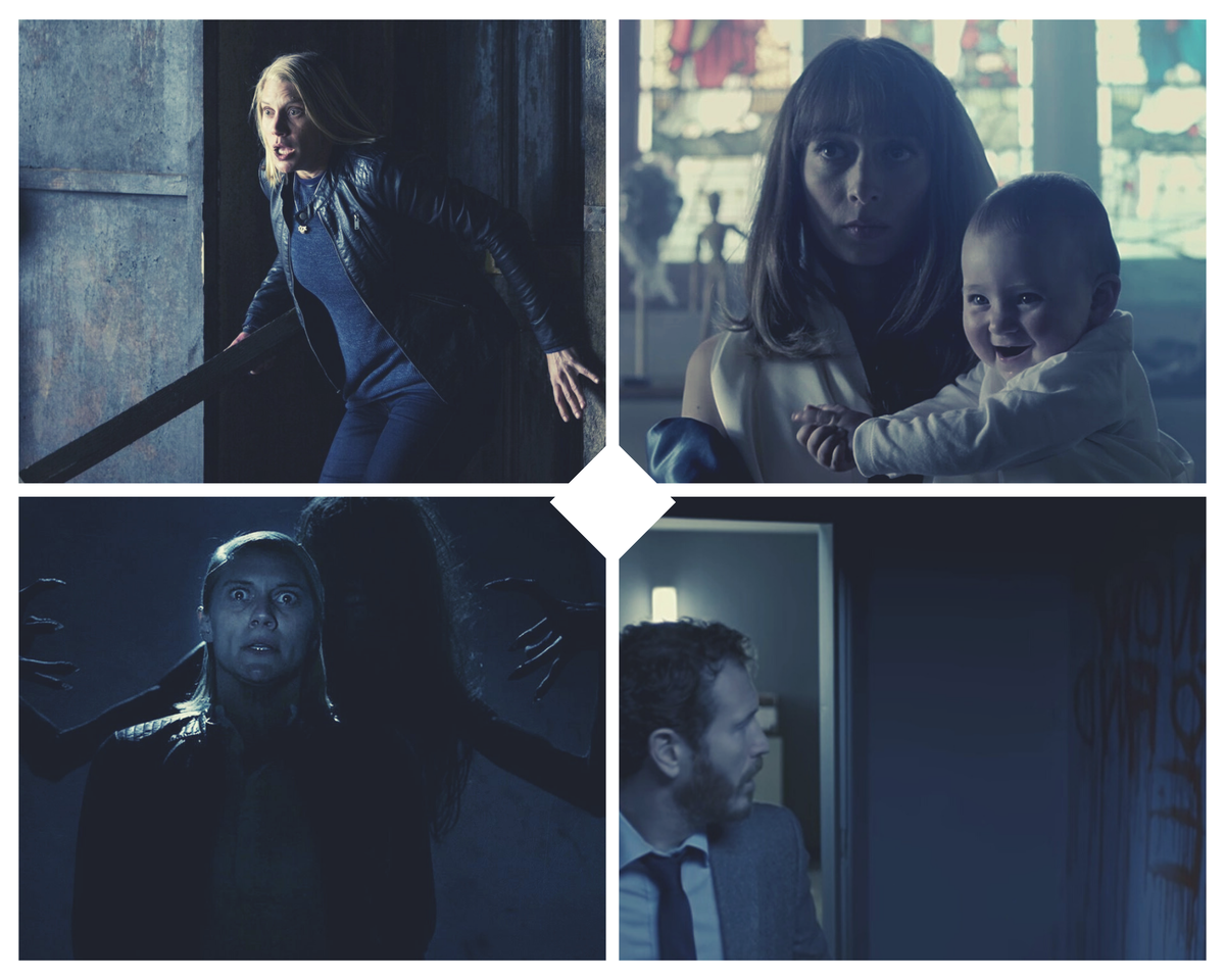 Кадры из фильма "Не стучи дважды"  2016г