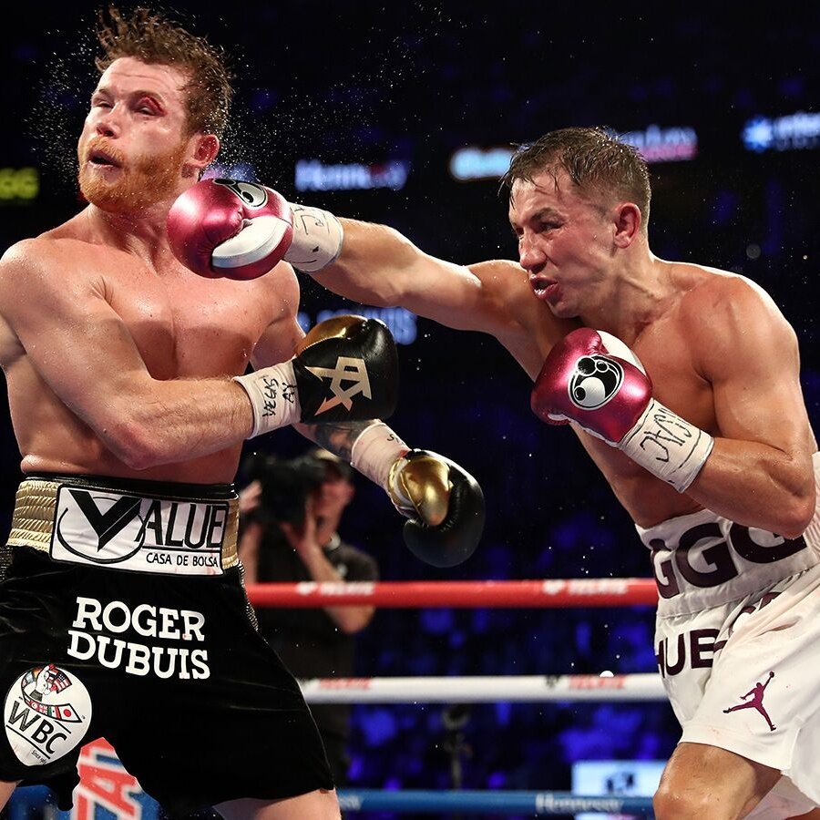 Канело и Геннадий Головкин. Источник изображения: championat.com