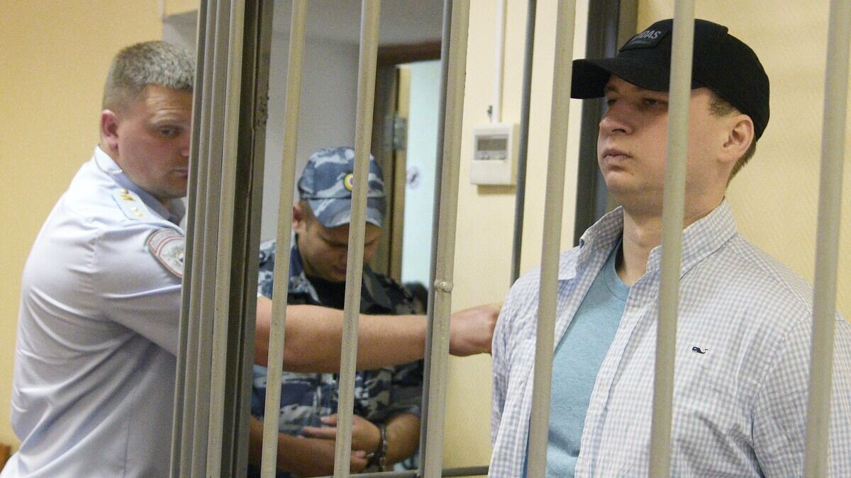    Гражданин США Роберт Гилман на заседании в Центральном районном суде Воронежа© РИА Новости / Андрей Архипов
