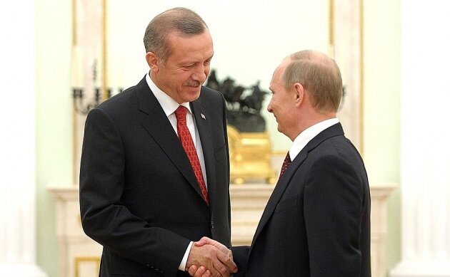    Реджеп Эрдоган и Владимир Путин kremlin.ru