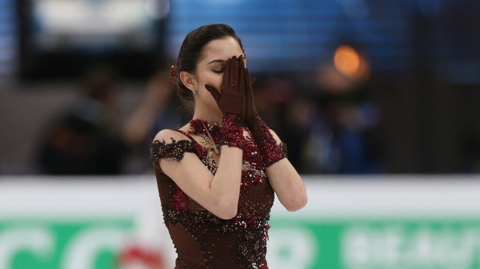 Евгения Медведева проиграла чемпионат Европы 2018 года Алине Загитовой. Фото: GLOBAL LOOK PRESS