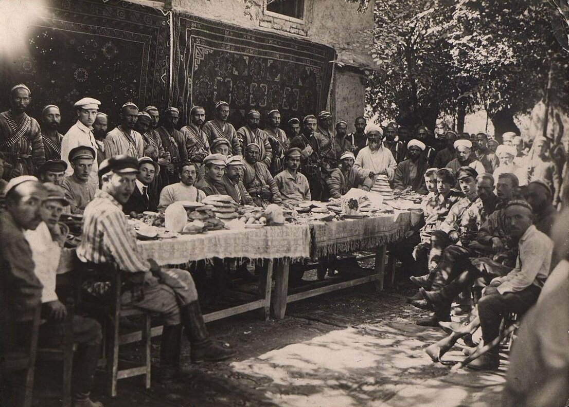 Басмачи 1920-е годы. Курширмат Басмач. Советская Фергана.