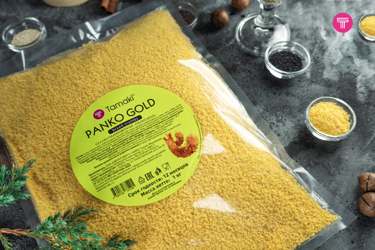 Панировочные сухари Панко Gold Tamaki